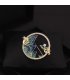 XSB303 - Mountain Landscape Saree Brooch